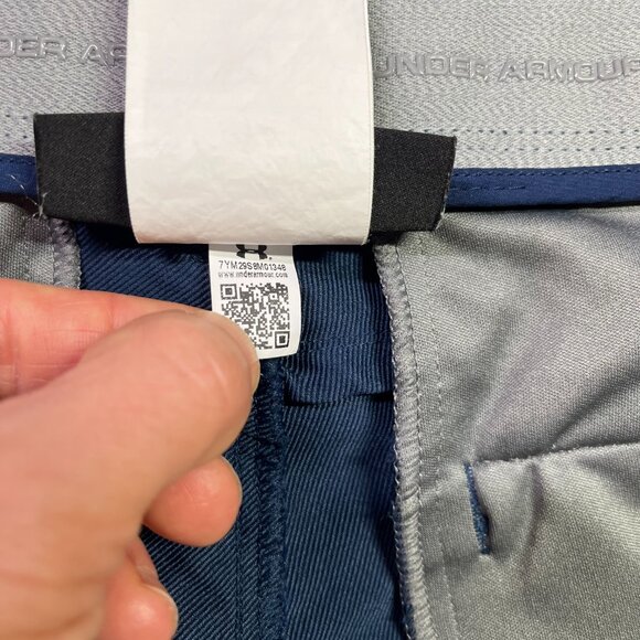 UA Under Armour Men's 34 Blue Match Play Golf Pants - Picture 11 of 12